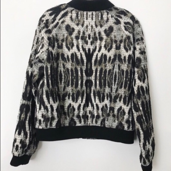 Rebecca Minkoff Concord Bomber Jacket Large - Picture 2 of 9